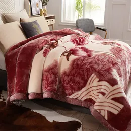 Одеяло мягкое теплый взвешен для кроватей зимние двойные слои Пушистые изделия из искусственного меха.