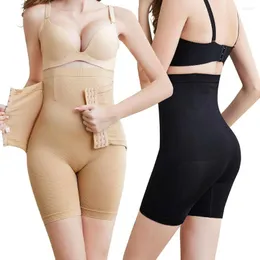 Modelador de corpo feminino Calcinhas com controle de barriga Cintura alta BuLifter Shorts modelador de corpo ajustável Compressão Leggings femininas