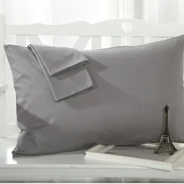 Cuscino dimensioni standard cuscinetti bianchi cotone di qualità pesante "set di 2"