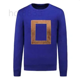 Erkek Sweaters Tasarımcı Erkek Kadın Kadın Sweatshirt Pamuk Örgü Yuvarlak Boyun Stil Listesi Modaya Giyim Sonbahar Kış Sweatshirt Yün Külot Q8SZ