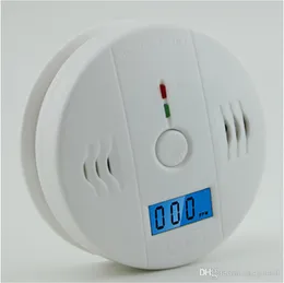 Alarmsystemen LCD CO-sensor werk alleen ingebouwd in 85 db sirene geluid onafhankelijke koolmonoxidevergiftiging waarschuwing alarmdetector