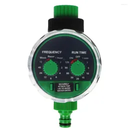 Оборудование для водопоя два циферблата электронный таймер воды Сад автоматический ирригационный контроллер капельный клапан