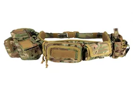 Yakeda Wholale vadderade patrullbälten midja fickor Pouch Hunting Inner Tactical Belt Molle6832077