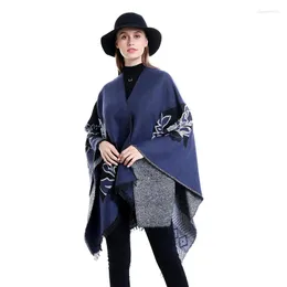 Шарфы прибытие мода осень зимний отдых проездной пашмина Женщины высококачественные элегантные винтажные густые теплые формальные дикие большие платки