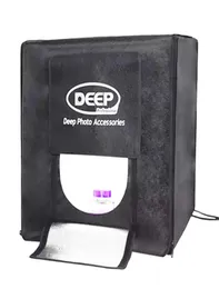 80 x 80 cm Deep 4 LED PO POGRAPHY STUDIO VIDEO BLYING Tält Professionell Portable LED Softbox Box Set7585611