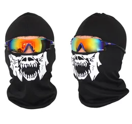 Balaclava Ghost Mask Full Face Cover Skull Masks Motocycle Cykling Cykling Cap Hood Party Cosplay Ourdoor Sport Hatt