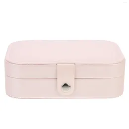 Storage Boxes Box Jewelry Case Ring Travelstorage Organizer Portable Container Necklace Holderfor Jewellery Display Bearer Rings Bracelet