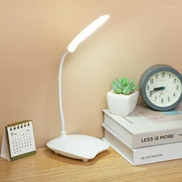 Table Lamps Home Students Adjustable LED Book Light With Goosenecks Clip 7 LEDs Flexible Night Reading Desk Lamp Read