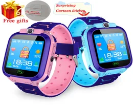 Waterproof Kids Smart Watch SOS Antillost Smartwatch Baby 2G Sim Card Clock Call Location Tracker Smartwatch PK Q50 Q90 Q5283973971