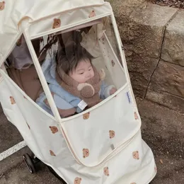 Acessórios de peças de carrinho de carrinho Capas de bebê roupas protetora de inverno impermeável verão protetor solar de pára -sol quente 230106