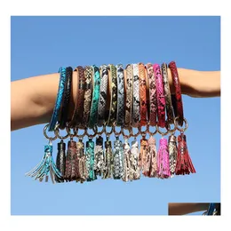 Favor de festa Boleteira de pulseira Taxaga Bracelets keyring Snake Leather o Pulsetagem Pulsetadora CARMO DE CARMO DE CARMO DO ANEL DE PARTIMAS