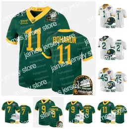 Abbigliamento da football americano universitario Maglia Baylor Bears 2022 Sugar Bowl Champions CFP 11 Gerry Bohanon 7 Abram Smith 9 Tyquan Thornton 2 Terrel Bernard 45 Bryson Jackso