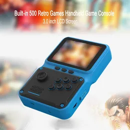 Portable Games Player JP09 Handheld Console 500 In 1 Retro Mini Console Inbyggt batteri 300mAh st￶der fem spr￥k TV-ing￥ng