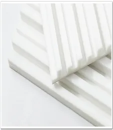 Factory white Color Acoustic foam Studio Foam Sound Absorption Treatment Soundproof Foam Wall Panels Big size 50505cm8480271