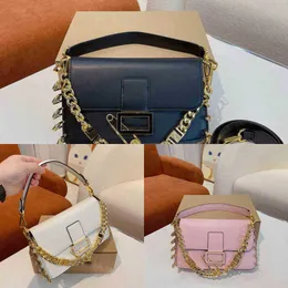 Shoulder Bags Baguette Bags totes luxurys handbags women designer crossbody chain bags fashion messenger pink purse handbag 220307