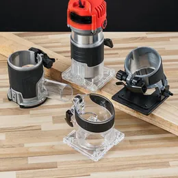 Andere Elektrowerkzeuge 65 mm Plunge Router Base Staubschutz Staubsauger Trimmmaschine Holzfräsständer für Tupia DRT50 3709 230106