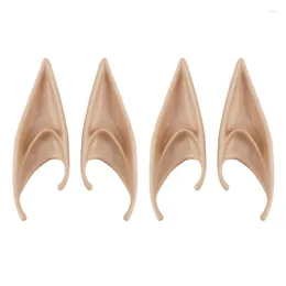 Dekoracja imprezy 2 para Pvc Fairy Pixie Fake Elf Ears Halloween Mask Scary Soft Specjan