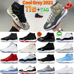 Mid OG Cool Grey top basketball shoes 11 11s Animal Instinct 25th Anniversary White Metallic Silver Concord 45 Space Jam Cap and Gown men women