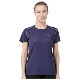 Running Jerseys Sports Tops Women Casual T-shirt Szybkie suche koszulki z krótkim rękawem Kobiety na siłowni sportowe T-shirty 2023