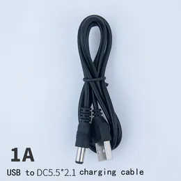 USB till DC3,5mm 5,5 2,1 mm strömladdning Kabelplugg 5V Laddare Kabelfattrådsladd Snabbanslutning för MP3 MP4