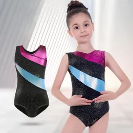 Stage Wear Classic's Shlee Ballet Ballet Tance Tance Tance Tance Mash Contrast Patchwork One-Can Gimnastics Bodysuit