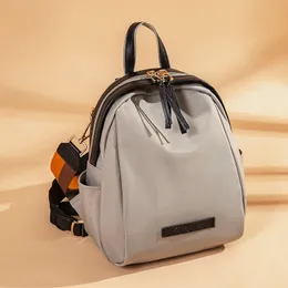School Bags Backpack Women Fashion Lady Bag Cute Back Pack Luxury 2023 Design Casual Backbag Canvas Travel Waterproof 230106