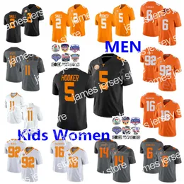 Amerikan Kolej Futbolu Kıyafeti NCAA Futbol Kıyafeti Tennessee Gönüllüleri Hendon Hooker Formaları 5 Jabari Küçük Reggie White Peyton Manning Alvin Kamara Eric Berry Jal