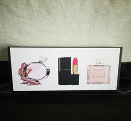 3 в 1 Makeup Perfume Gift Set Sance Women Fragrancy Kit Collection Matte Lipsticks Cosmetics Ansemble de Maquillage Parfum Kits9971823