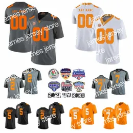 American College Football Wear NCAA Tennessee Volunteers Football College 2 Jabari Small Jersey University 23 Jaylen Wright 1 Velus Jones Jr 5 Hendon Hooker 7 Joe Mil