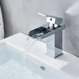 Bathroom Sink Faucets Uythner Ly Arrival Chrome Basin Faucet Mixer Tap Deck Mounted One Handle And Cold Water