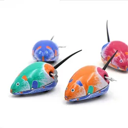 Wholesale 5 Style Jumping For Frogs Tin Toys Wind Up Metal Clockwork Vintage Action Toy For Children Kids