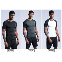 Maglie da corsa Uomo Body Toning T-Shirt Shaper Postura Dimagrante Compressione Uomo Modellazione sotto i vestiti T-shirt attillata per uomo