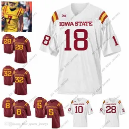 American College Football Wear American College Football Wear NCAA ISU Iowa State Cyclones College Football Jerseys Sean Foster Jersey Kamilo Tongamoa Joey Ramos o