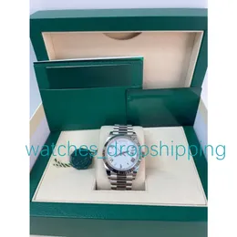2023 Novo relógio masculino de 40 mm Roman Roman Dial Sapphire espelho perpétuo Série perpétua de alta qualidade Movimento automático Original dobring Buckle Wristwatches