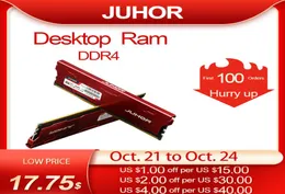 Juhor DDR4 RAM 16GB 8GB 4GB 2133MHZ 2400 МГц 2666 МГц 3200 МГц 3000 МГц память DIMM DIMM New Dimm Ship Memoria Rams с Heatsink1310277