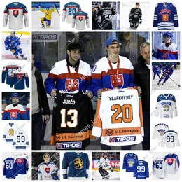 대학 하키 착용 Juraj Slafkovsky Hockey Jersey TPS Naiset Turun Palloseura Jersey Liiga Jerseys