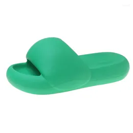 Tofflor Bread Women's Thick Soled Housion Non Slip Home Sandals känns som att kliva på excrement Soft Sules Net Red Ins