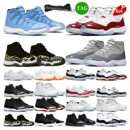 Mid OG mens trainers 11 basketball shoes Cherry high Bred 25th Anniversary Concord 11s womens sports sneakers outdoor