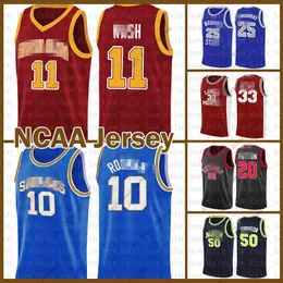 College Basketball Wears Steve 11 Nash University Dennis 10 Rodman NCAA 2 Leonard Stephen 30 Curry 11 Irving Dwyane 3 Wade Basketball Jersey LeBron 23 James MCCall