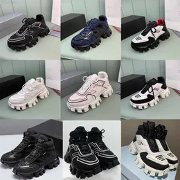 2023 Sneakers Platform Ayakkabıları Stilist Ayakkabı Koşucu Eğitmenleri 19FW Kapsül Serisi Kamuflaj Siyah Dantel Yukarı Kauçuk No40 Marka Mens Cloudbust