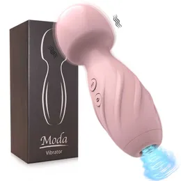 Itens de beleza 20 modos Modos CLITORES VIBRADORES AV VIAGEM MAGICA PARA MULHERES CLITORIS ESTIMULADORES USB MASSAGER RECARGIELE