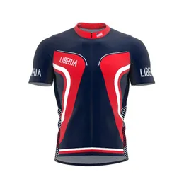 Rennjacken 2023 Liberia Sommer Multi -Typen -Radsporttrikotteam Männer Rad Road Mountain Raid Riding Bicycle Kleidung schnell trocken