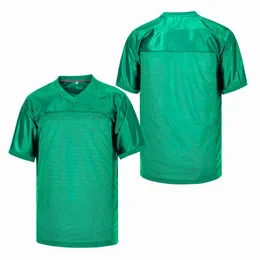 Numero di cucitura di maglia da calcio verde autentico verde personalizzato