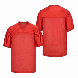 Niestandardowy czerwony autentyczny numer nazwy koszulki piłkarskiej