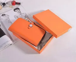 Projektant marki portfele damskie luksusowa torebka na nadgarstek torebka damska paszport ID etui na kartę kredytową sztuczna skóra bydlęca sprzęgło męskie liczi stria portfel oryginalne pudełko