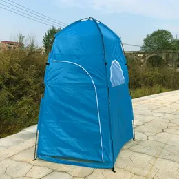 Tält och skyddsrum Dome Camping Shower Outdoor Awning Tent Family Automatic Tourism Tarp Shelter 4 Person Barraca Equipment