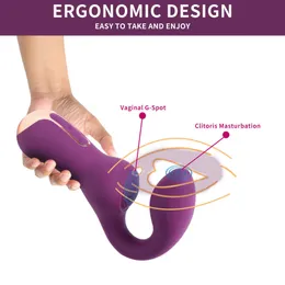 ビューティーアイテムバイブレーターセクシーなスピルズグビブリエレンデei doppel-punkt massager weibliche masturbation g-punkt clit massager erwachsene