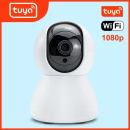 Tuya WiFi PTZ 1080p IP -kamera f￶r smarta hems￤kerhetssystem med nattvision AI Motion Detection