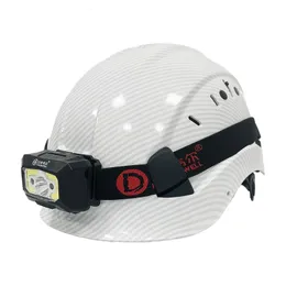 Skates Helmets Darlingwell CR06X Safety Helmet With Led Light CE ABS HardHat ANSI Industrial Work Caps At Night Head Protection 230107