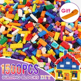 Model Building Kits Classic Brand Building Blocks City DIY Creative Bricks Bulk Model Figures Pedagogiska barnleksaker Liten storlek Alla tillgängliga